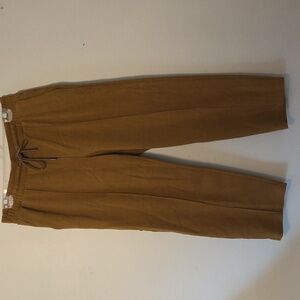 2/$15 Pleated Pull-on Cotton Pants (M)